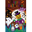 Grußkarte Happy Halloween - Stilvolle Halloween Grußkarte (11x17cm)