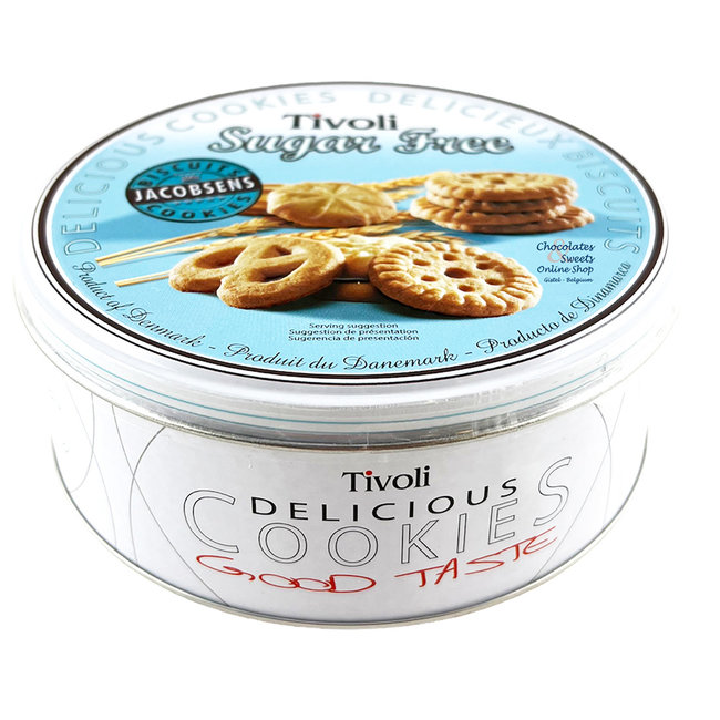 Suikervrije koekjes met zoetstof 142g