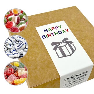 Snoepdoosje HAPPY BIRTHDAY