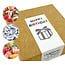 Snoepdoosje HAPPY BIRTHDAY met persoonlijke boodschap (400g-600g)