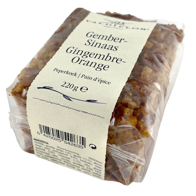 Pfefferkuchen mit Ingwer & Orange 220g - Traditioneller Genuss