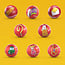Leonidas Pen bag with 32 Saint-Nicholas balls + Funny stickers