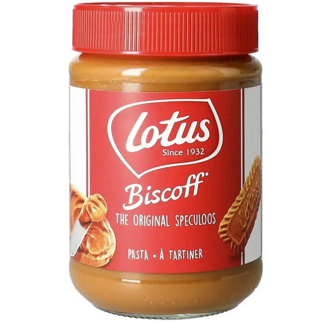 Lotus Speculoos Brotaufstrich Original – Cremige Kekspaste 400g