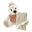 Leonidas Assortiment de chocolats 300g et Ours en peluche Ruby (S)