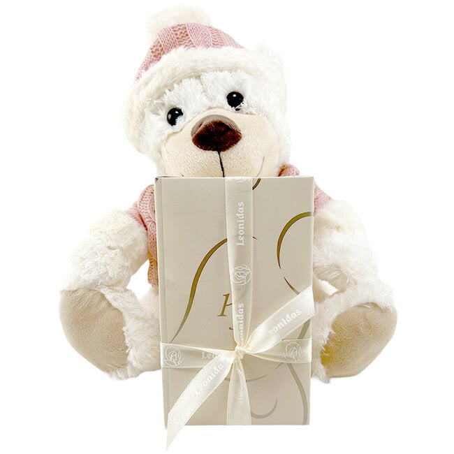 Leonidas Chocolats et Ours en peluche Ruby (M)
