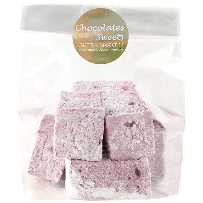 Geldhof Raspberry Cuberdon Marshmallows 200g