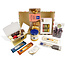 Geschenkmand met pralines en delicatessen (L)
