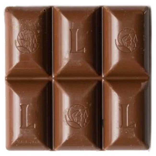 Leonidas Tablette chocolat au lait fourrée au caramel 75g