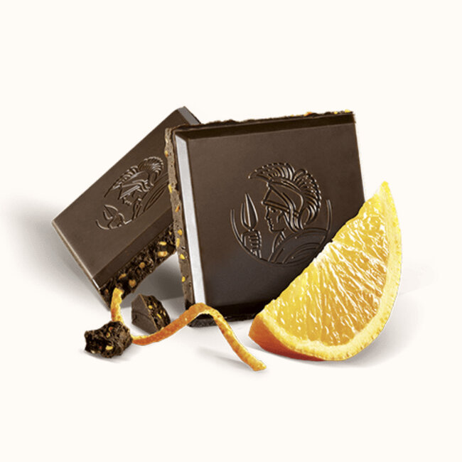 Leonidas Tablette de chocolat noir saveur orange 100g
