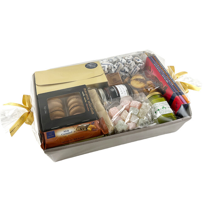 Panier Cadeau Délices Gourmand - Assortiment Sucré