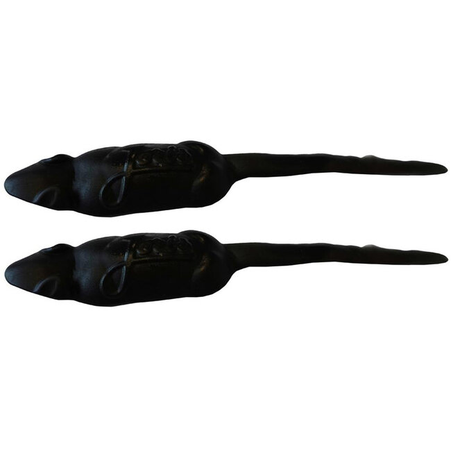 Large Black Rats (2 x 70g) - Traditional Aniseed Candy