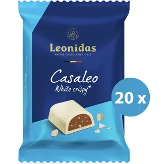 Leonidas Tablette fourrée - Casaleo 75g PACK AVANTAGE (20)