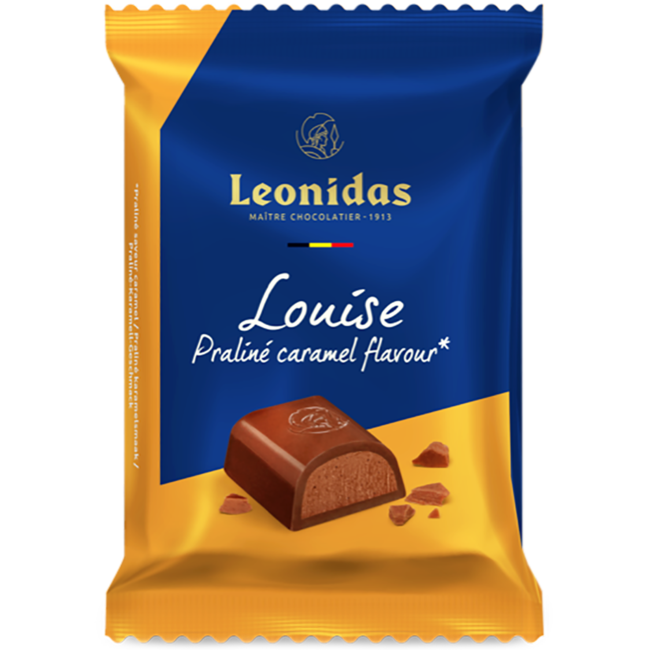 Leonidas Gevulde Tablet Louise met Praliné 75g