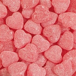 Haribo Raspberry hearts 1kg VALUE PACK