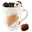 Hedgehog Mug with 250g Autumn Chocolates