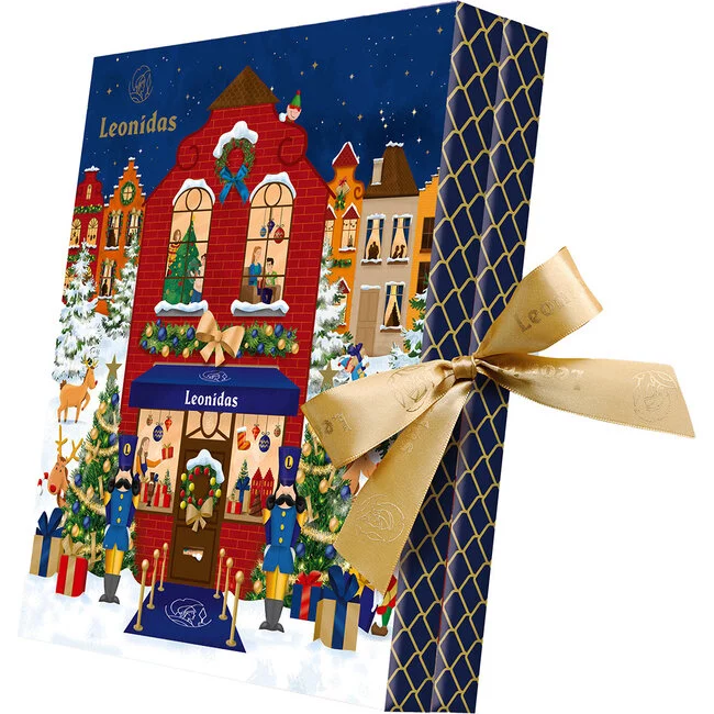 Leonidas Adventskalender met 24 Pralines voor een heerlijke decembermaand