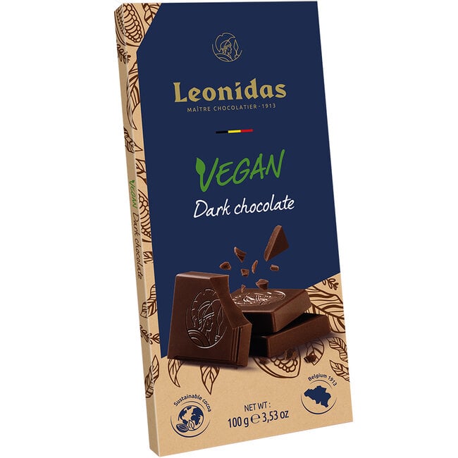 Leonidas Pure chocolade tablet Vegan 100g