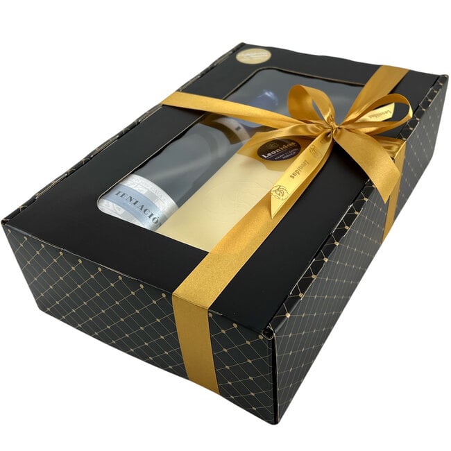 Leonidas 750g Chocolates and 75cl CAVA Gift Set