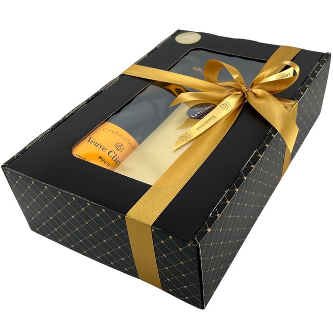 Leonidas Assorted Chocolates 750g and Veuve Clicquot Champagne 75cl