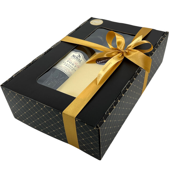 Leonidas 500g Pralinen und eine Flasche Porto rot 75cl Geschenkset