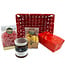 Geschenkmand Love (S) met pralines en zoetigheden