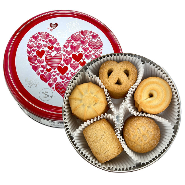 Deense koekjes met beste boter in luxe blik 150g