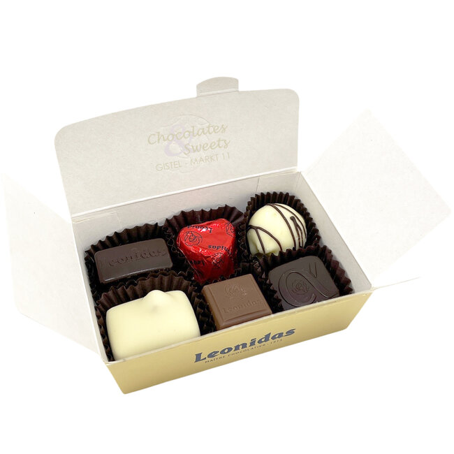 Leonidas Mini-box with 6 chocolates