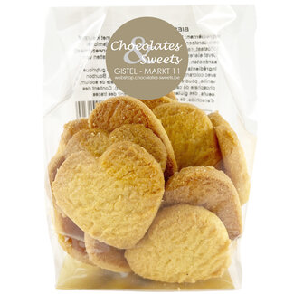 Vanilla cookies (hearts) 125g