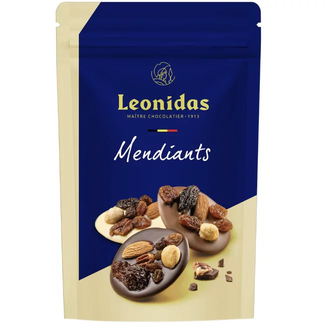 Leonidas Studentenhaver 175g met chocolade en noten