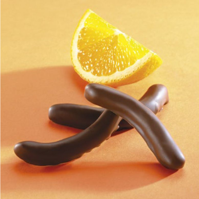 Leonidas Orangettes 200g Kandierte Orangenschalen