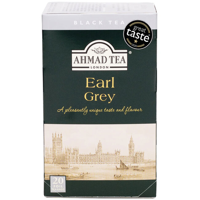 Ahmad Tea Thé Earl Grey (20 sachets de thé)