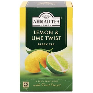 Ahmad Tea Lemon & Lime Tea (20 tea bags)