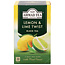 Ahmad Tea Lemon & Lime Tea - Refreshing Citrus Infused Black Tea (20 bags)