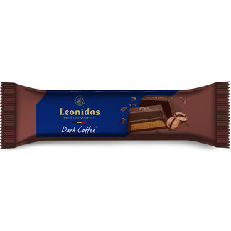 Leonidas Bar Dark - Praliné Coffee 50g