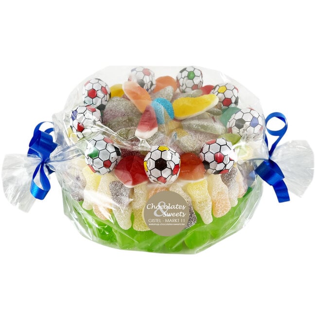 Gâteau aux bonbons Football - 700g - Cadeau pour fans de sport