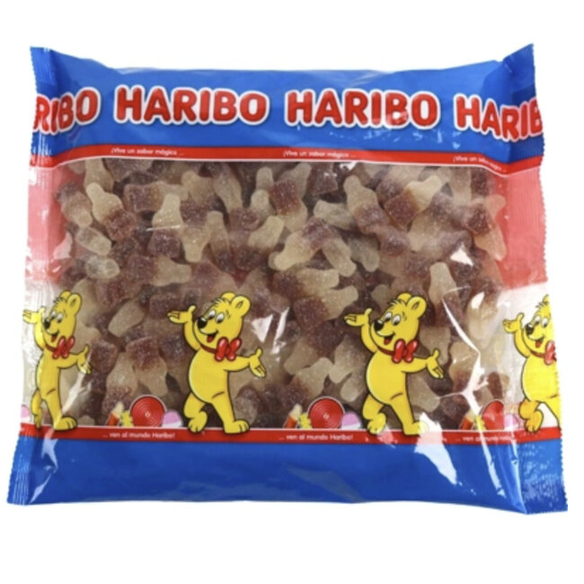 Haribo Happy Cola mini Fizz 1kg PACK AVANTAGE
