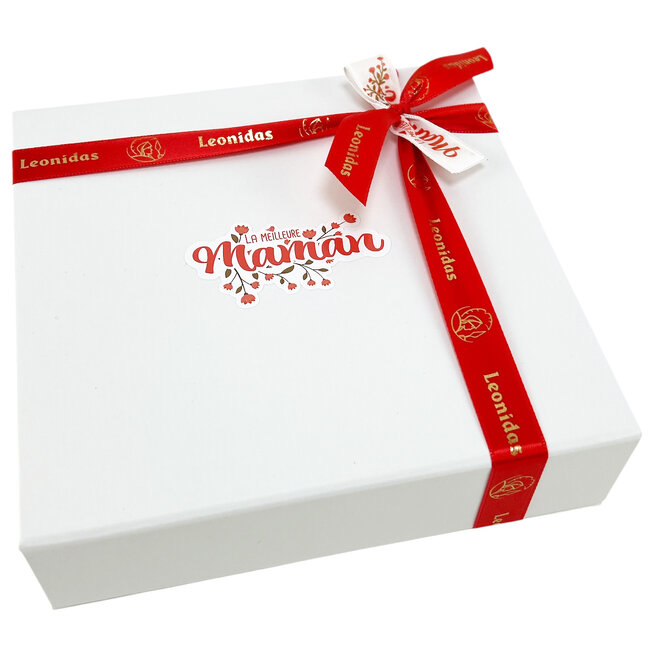 Leonidas Coffret Cadeau La Meilleure Maman avec 16 chocolats belges
