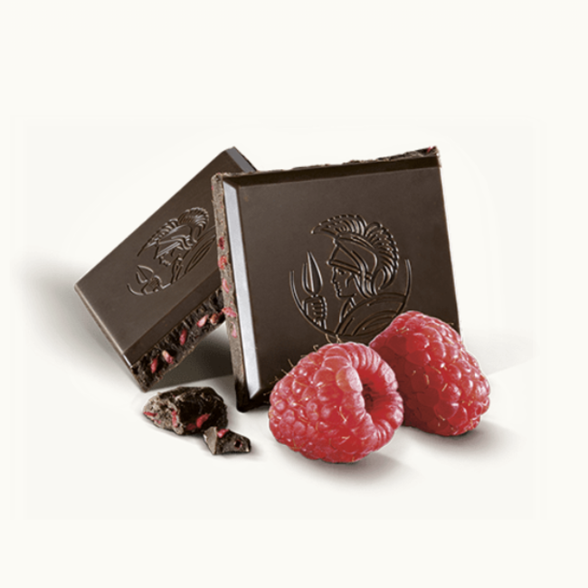 Leonidas Tablette Noir Framboise - Pack avantage 18 pièces