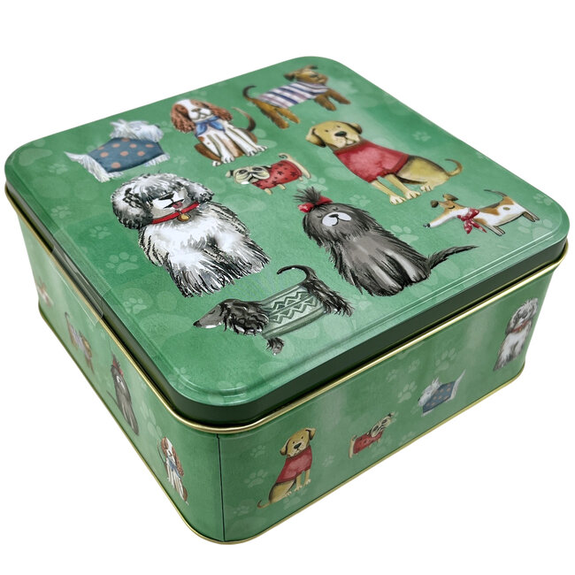Assortiment Zandkoekjes in Blik Hondjes 160g