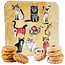 Assortment of Sand Cookies 160g - Decorative Cat Tin