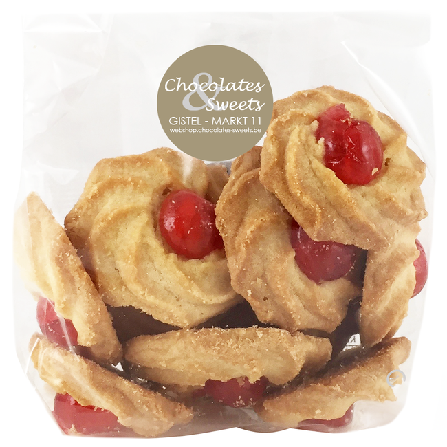 Biscuits Bigaro 125g - Biscuits fins au café et cerise confite