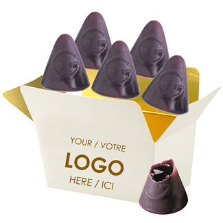 Geldhof Personalized box - 500g Cuberdons