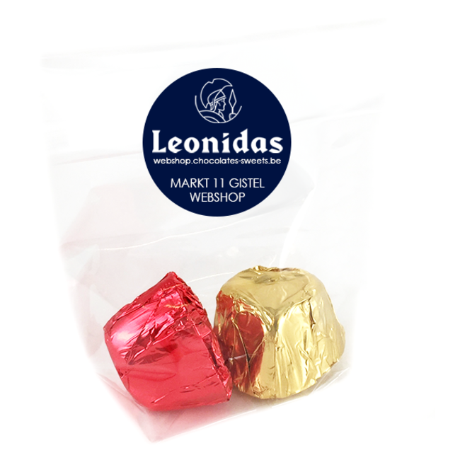 Leonidas Tüte mit 2 Pralinen: Eine kleine Aufmerksamkeit