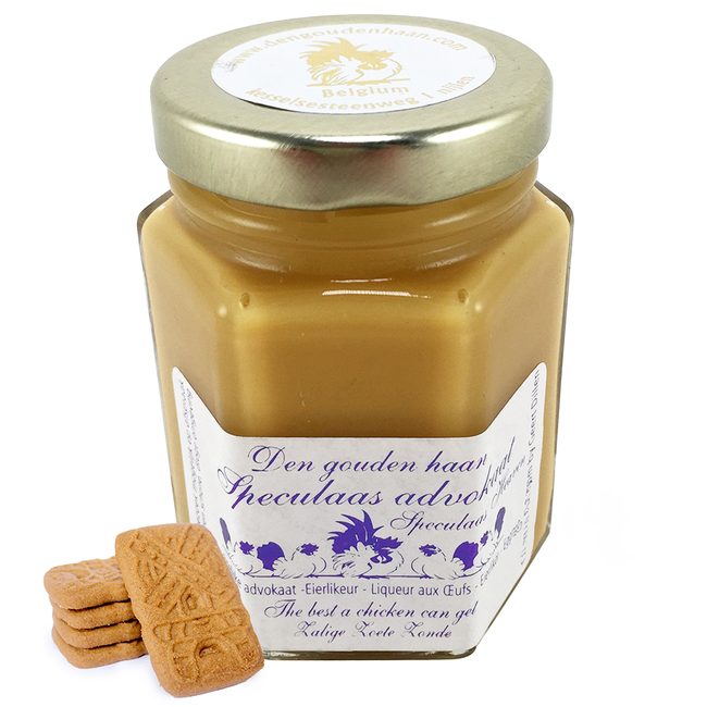 Liqueur aux œufs au spéculoos 120g - Spécialité belge