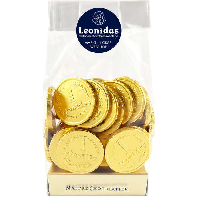 Leonidas Chocolademunten 250g - Belgische melkchocolade