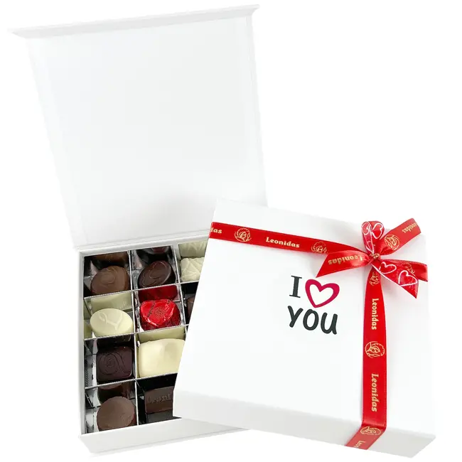 Leonidas Coffret cadeau I Love You 16 pièces