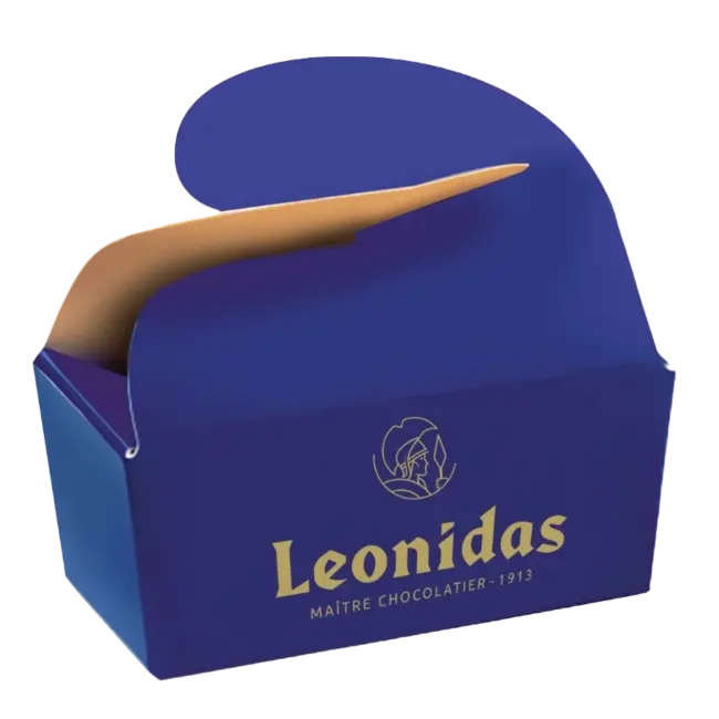 Leonidas Vlinderdoosje blauw met 3 bonbons