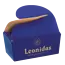 Leonidas Butterfly box (blue) with 3 delicious chocolates