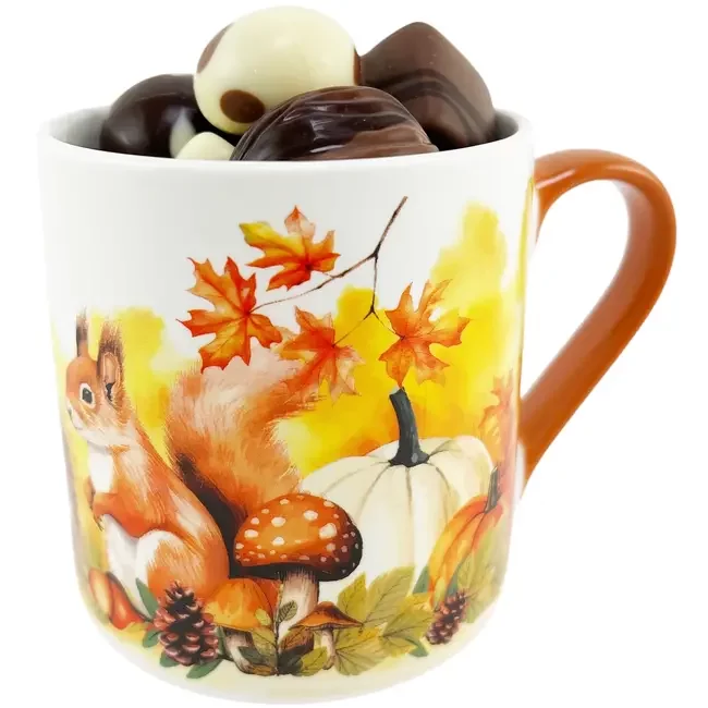 Leonidas Mok Herfst gevuld met 300g herfstbonbons