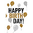 Greeting card 'Happy Birthday' (11x17cm) - 1 piece
